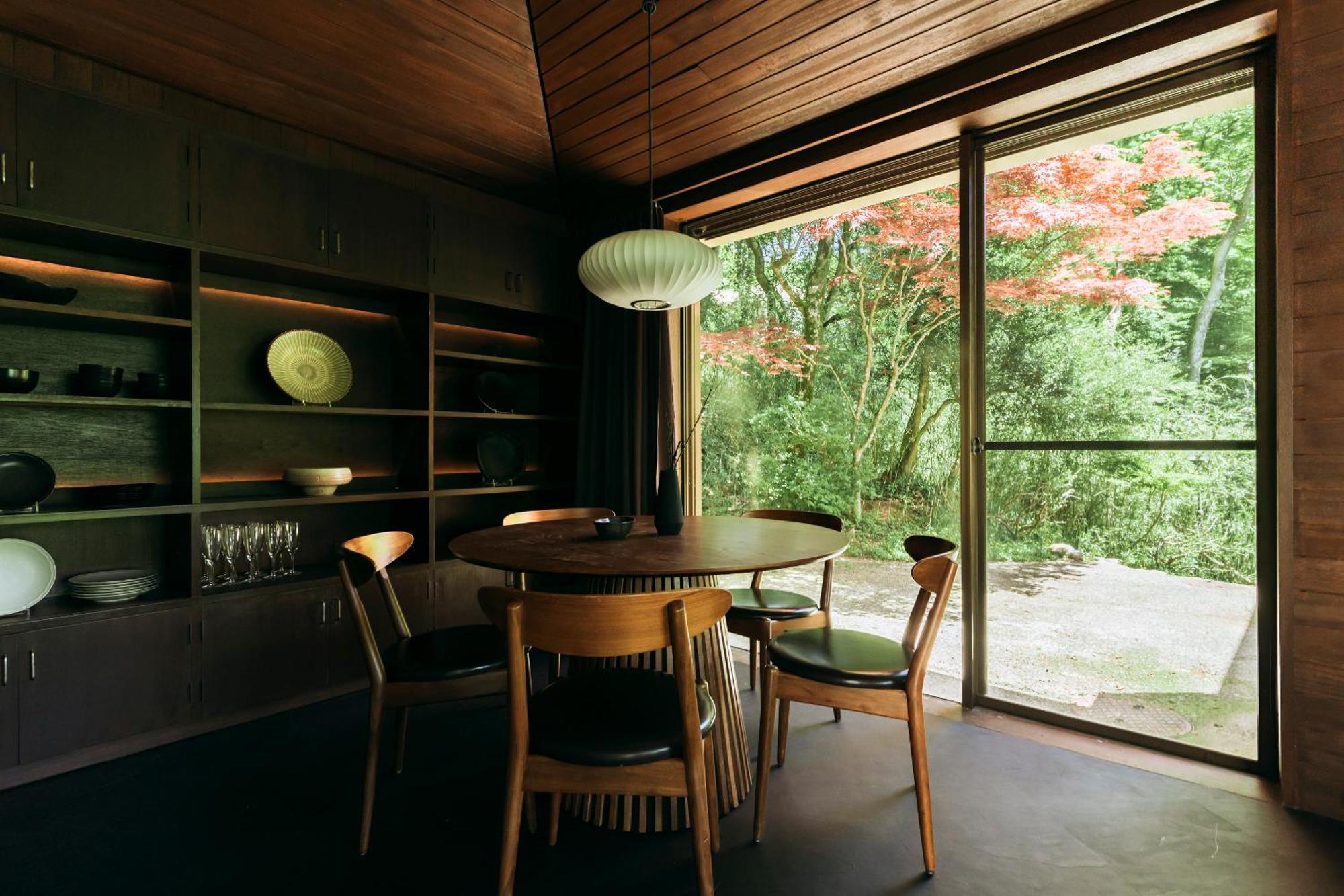 Aknot Hakone 大涌谷を望むモダニズム建築 東京から90分 Villa Buitenkant foto