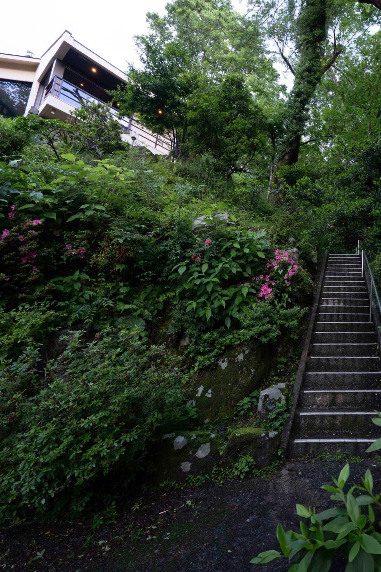 Aknot Hakone 大涌谷を望むモダニズム建築 東京から90分 Villa Buitenkant foto